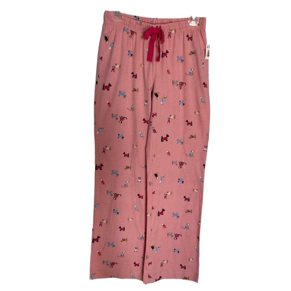 NWT Joe Fresh Cotton Dog Printed Pajama Pants